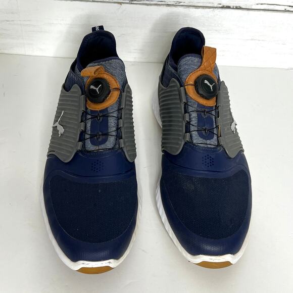 Puma Ignite Elevate Disc Blue Caged Golf Shoe Size 11.5 - Picture 2 of 9